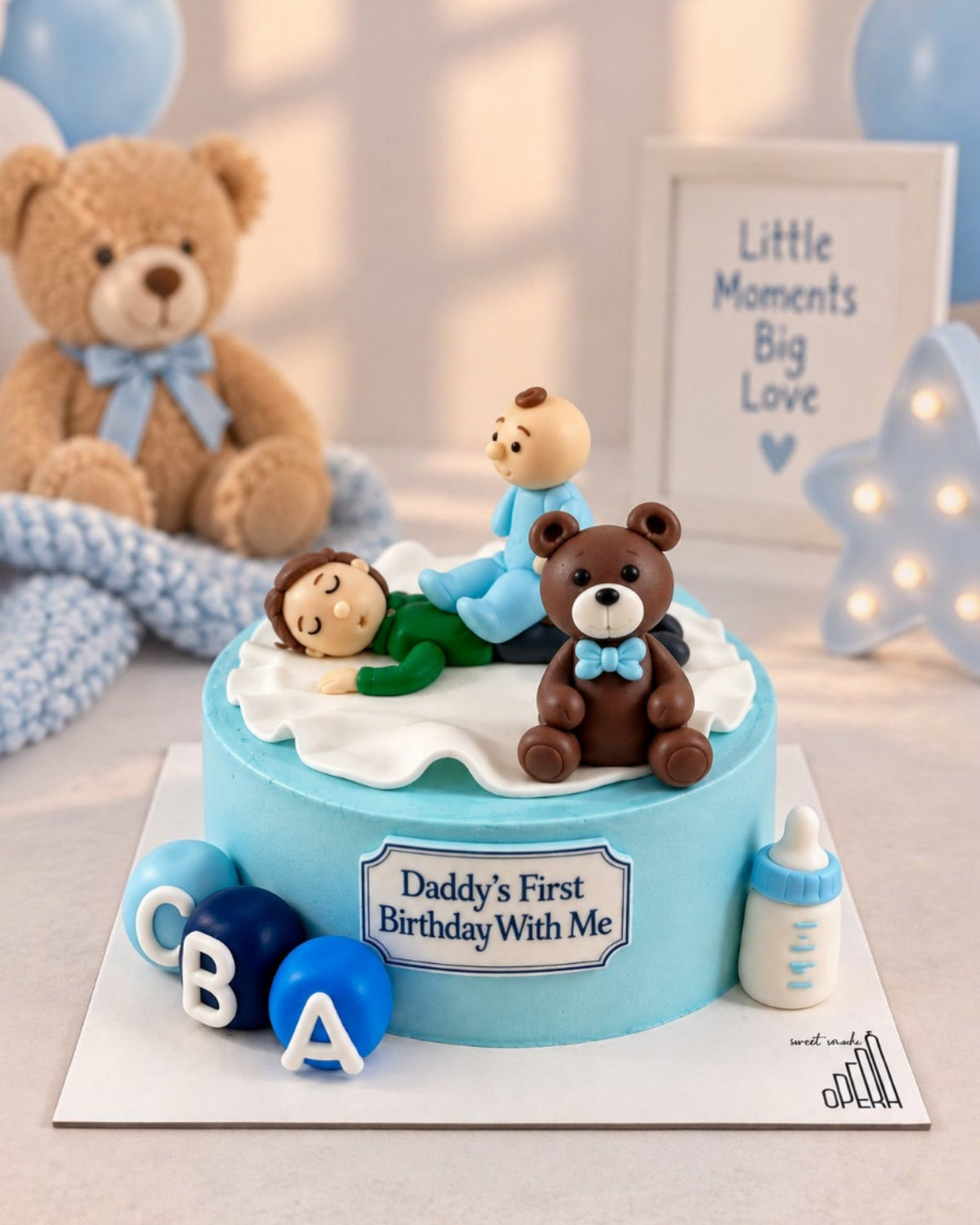 First birthday with dad