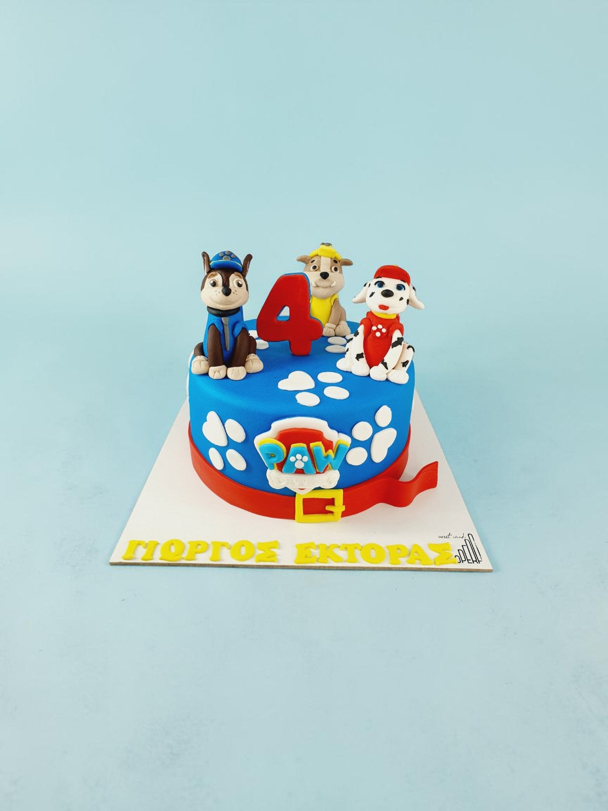 Τούρτα Paw Patrol
