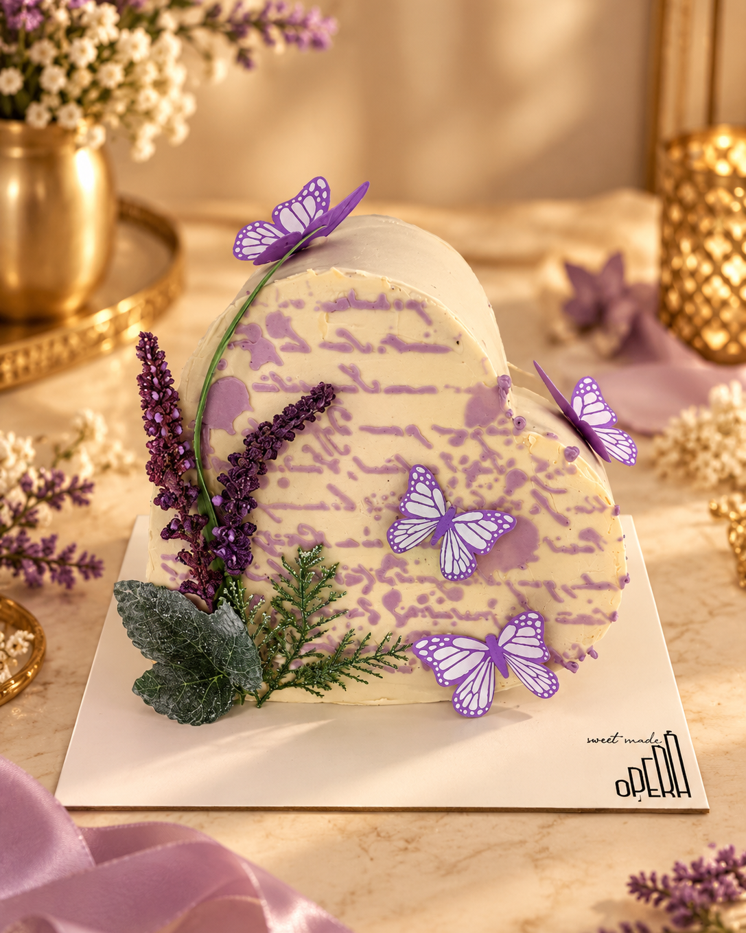 Lavender Butterfly